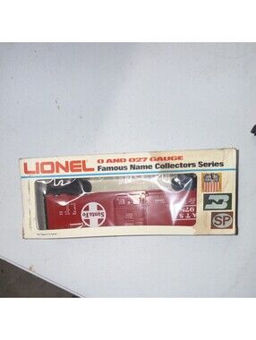 Lionel O Gauge Santa Fe Box Car 6-9784 In Original Box